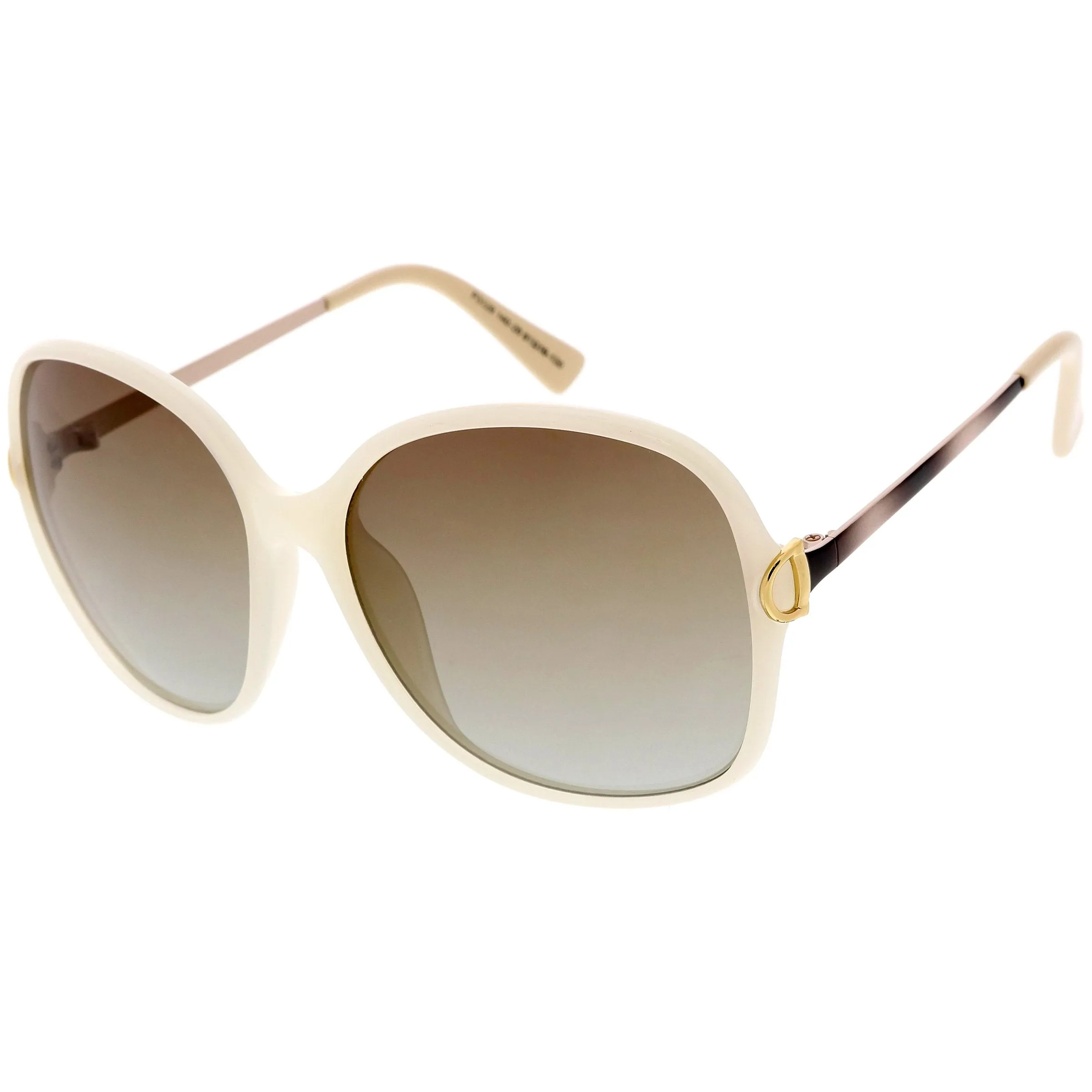 Women's Oversize Round Polarized Sunglasses C829 sold by ZeroUV product image thumbnail 4