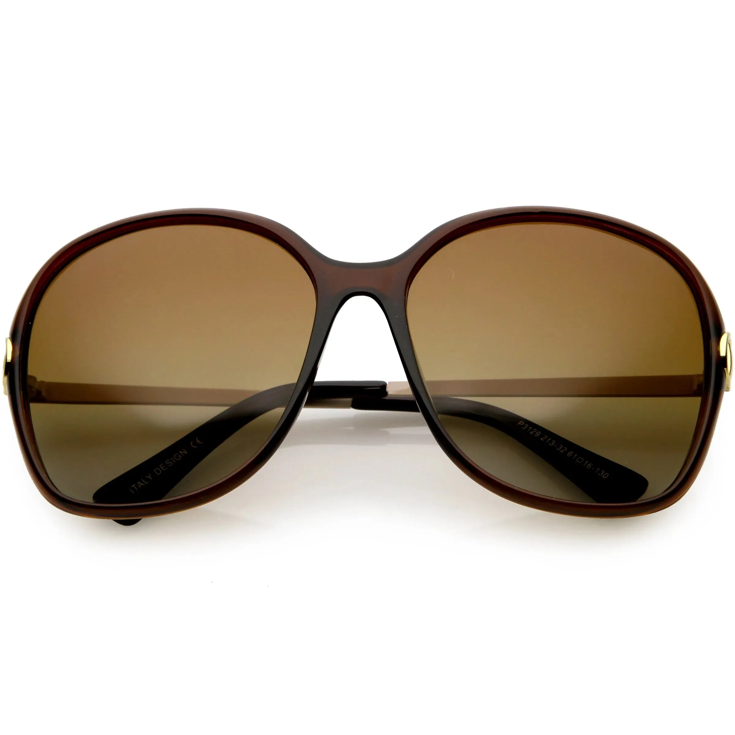 Women's Oversize Round Polarized Sunglasses C829 sold by ZeroUV