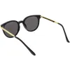 Indie Retro Modern Thick Horned Rim Flat Lens Sunglasses C844 sold by ZeroUV