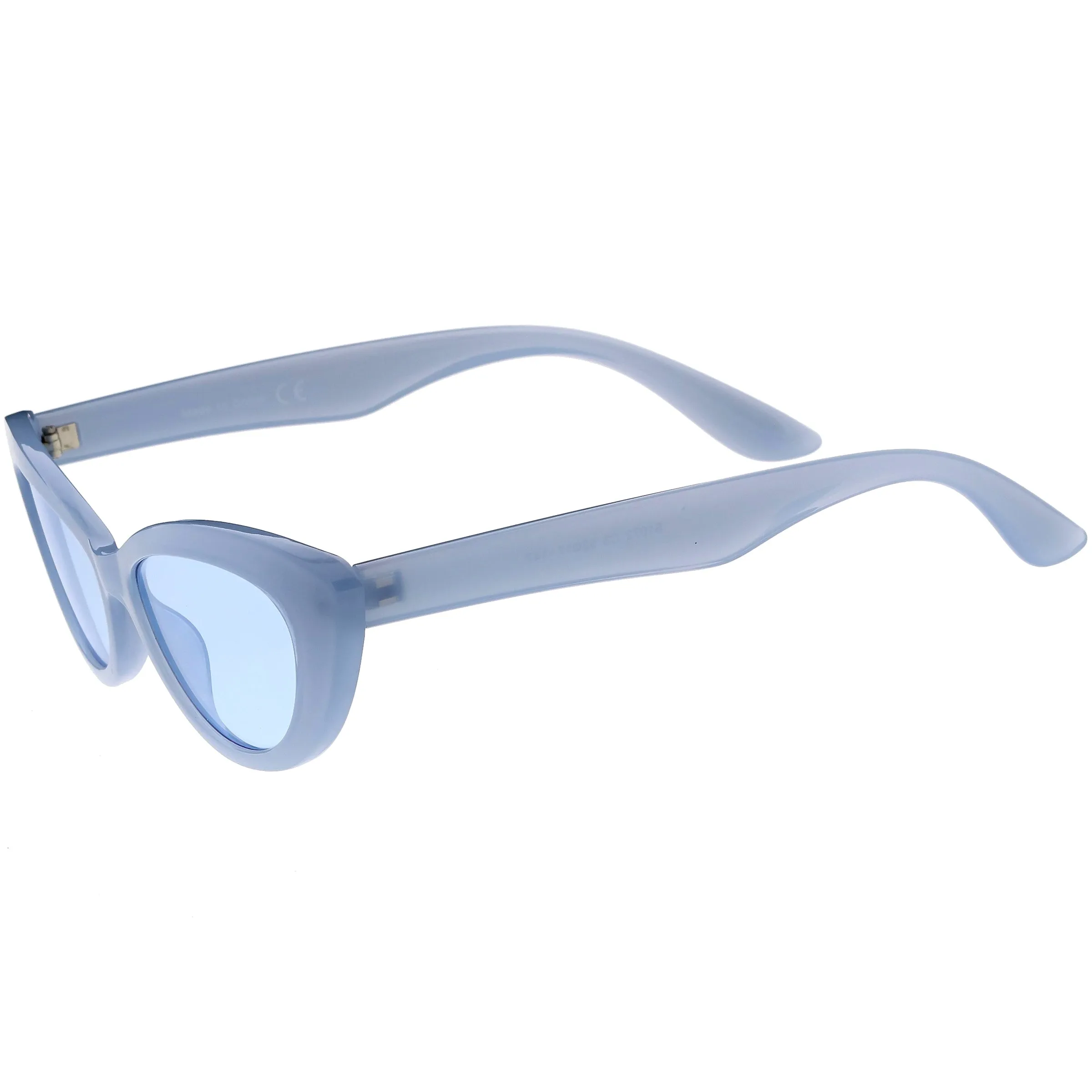 Women's Retro Oval Color Tone Cat Eye Sunglasses C868 sold by ZeroUV product image thumbnail 5