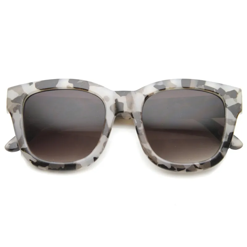Women's Oversize Marble Print Cat Eye Sunglasses 9924 sold by ZeroUV