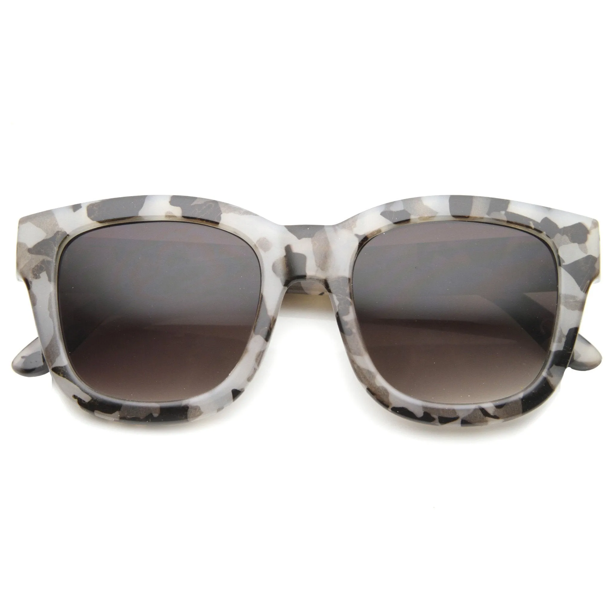 Women's Oversize Marble Print Cat Eye Sunglasses 9924 sold by ZeroUV