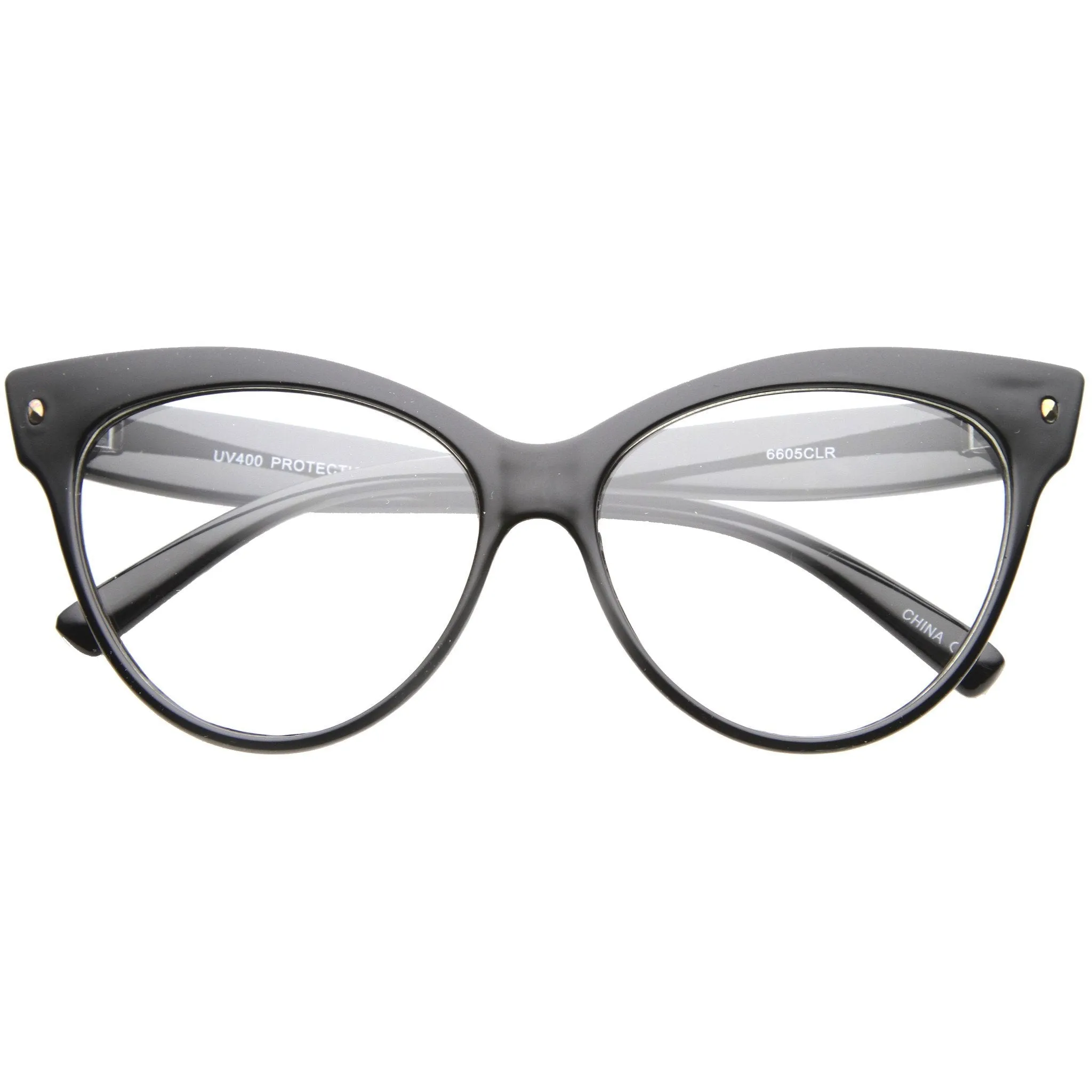 Women's Retro 1950's Cat Eye Clear Lens Glasses A099 sold by ZeroUV