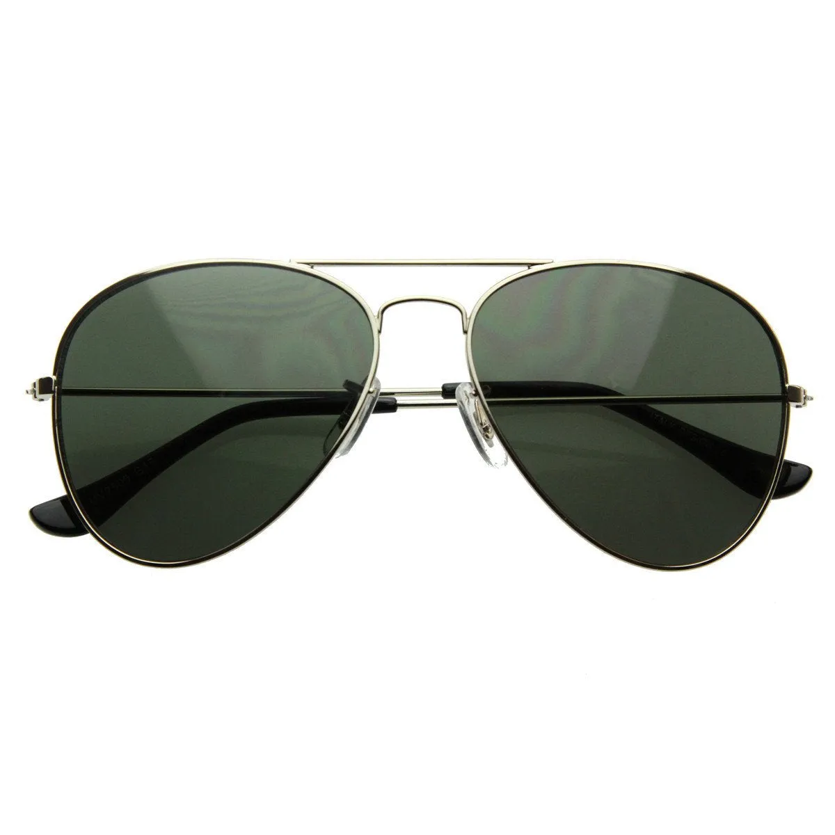Celebrity Classic Metal Military Aviator Sunglasses 1041 sold by ZeroUV product image thumbnail 5