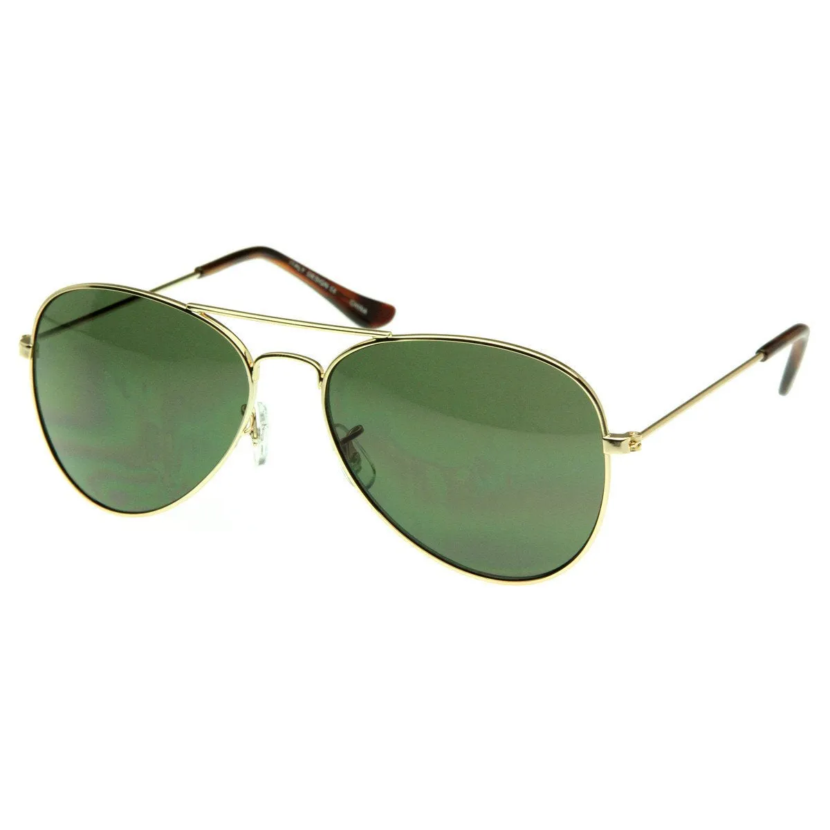 Celebrity Classic Metal Military Aviator Sunglasses 1041 sold by ZeroUV product image thumbnail 3
