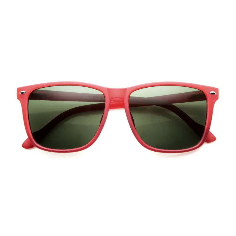 Classic Indie Dapper Hipster Fashion Horned Rim Sunglasses 9783 sold by ZeroUV