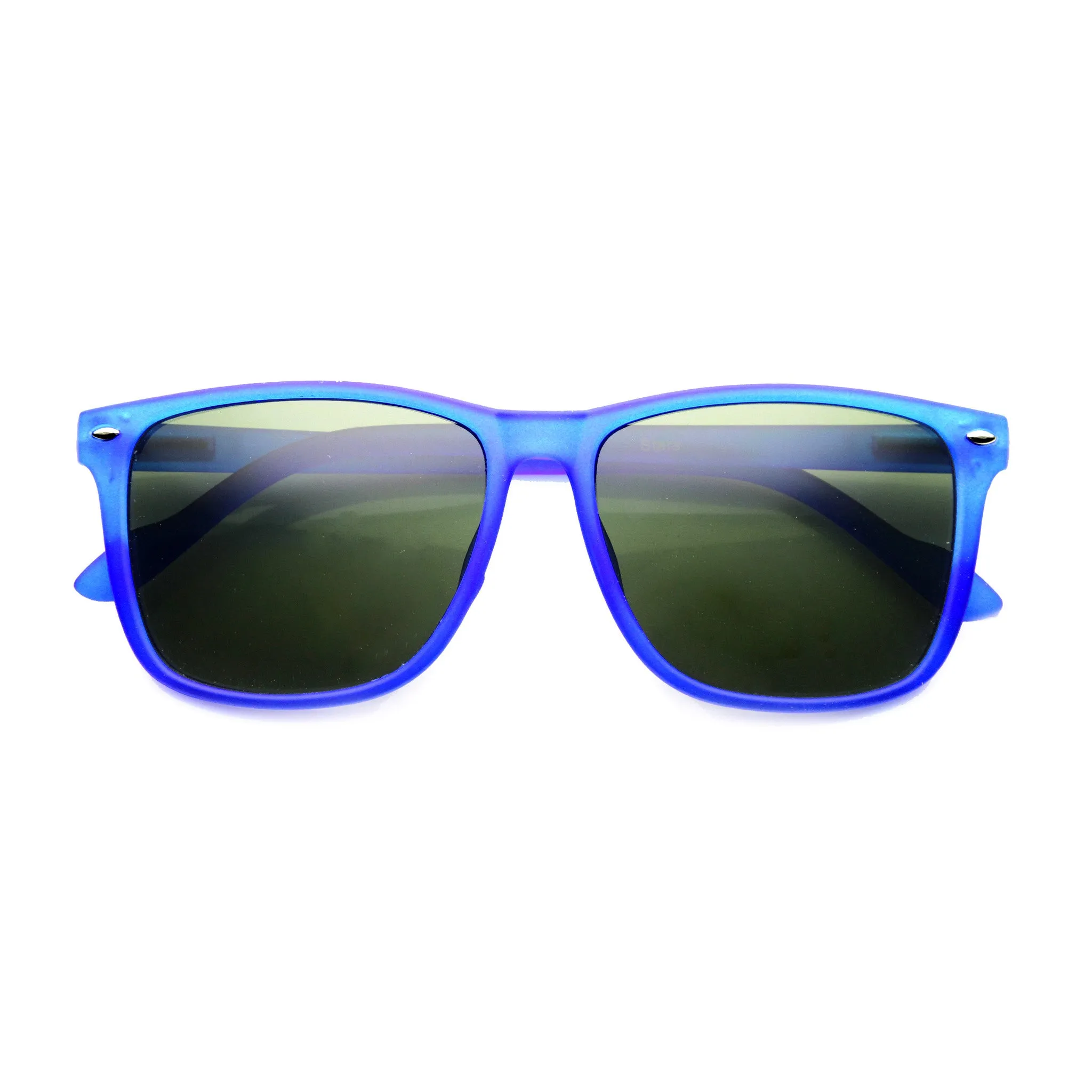 Classic Indie Dapper Hipster Fashion Horned Rim Sunglasses 9783 sold by ZeroUV product image thumbnail 2
