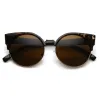 Vintage Indie Round Circle Cat Eye Sunglasses 8785 sold by ZeroUV