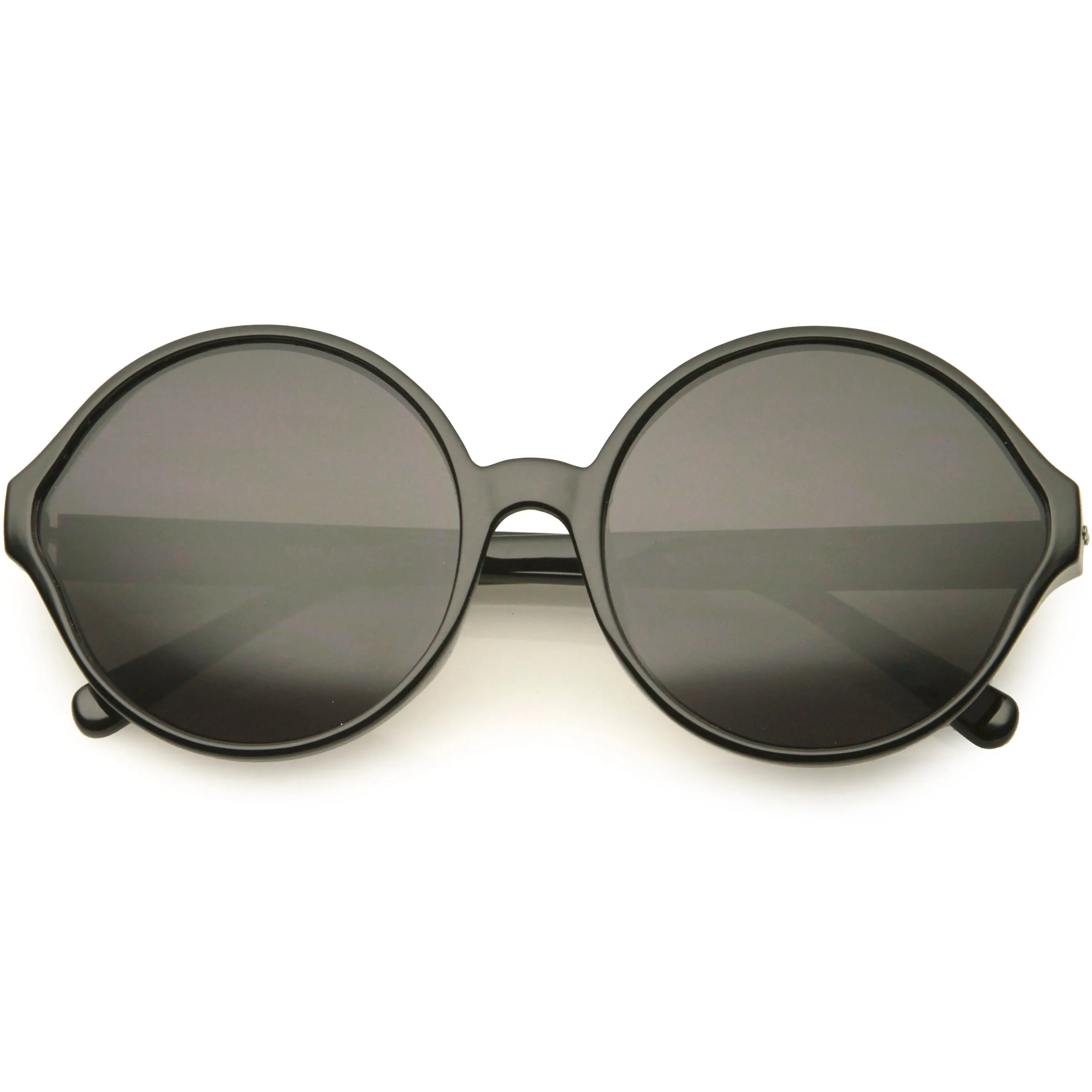 Women's Oversize Retro Disco Round Circle Translucent Sunglasses C984 sold by ZeroUV