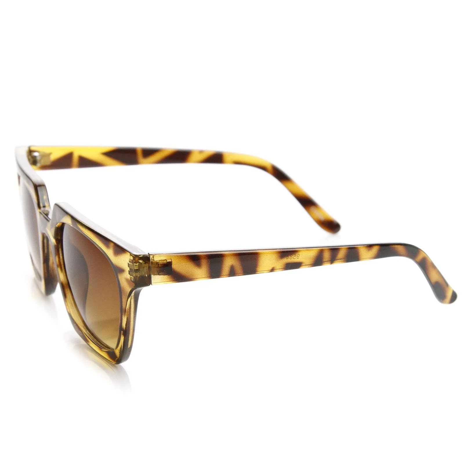 Womens Designer Fashion Horned Rim Indie Sunglasses 8831 sold by ZeroUV product image thumbnail 5