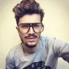Retro 1980's Classic Square Frame Hip Hop Clear Lens Glasses 8975 sold by ZeroUV