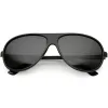 Polarized Lens Oversize Flat Top Aviator Sunglasses C702 sold by ZeroUV