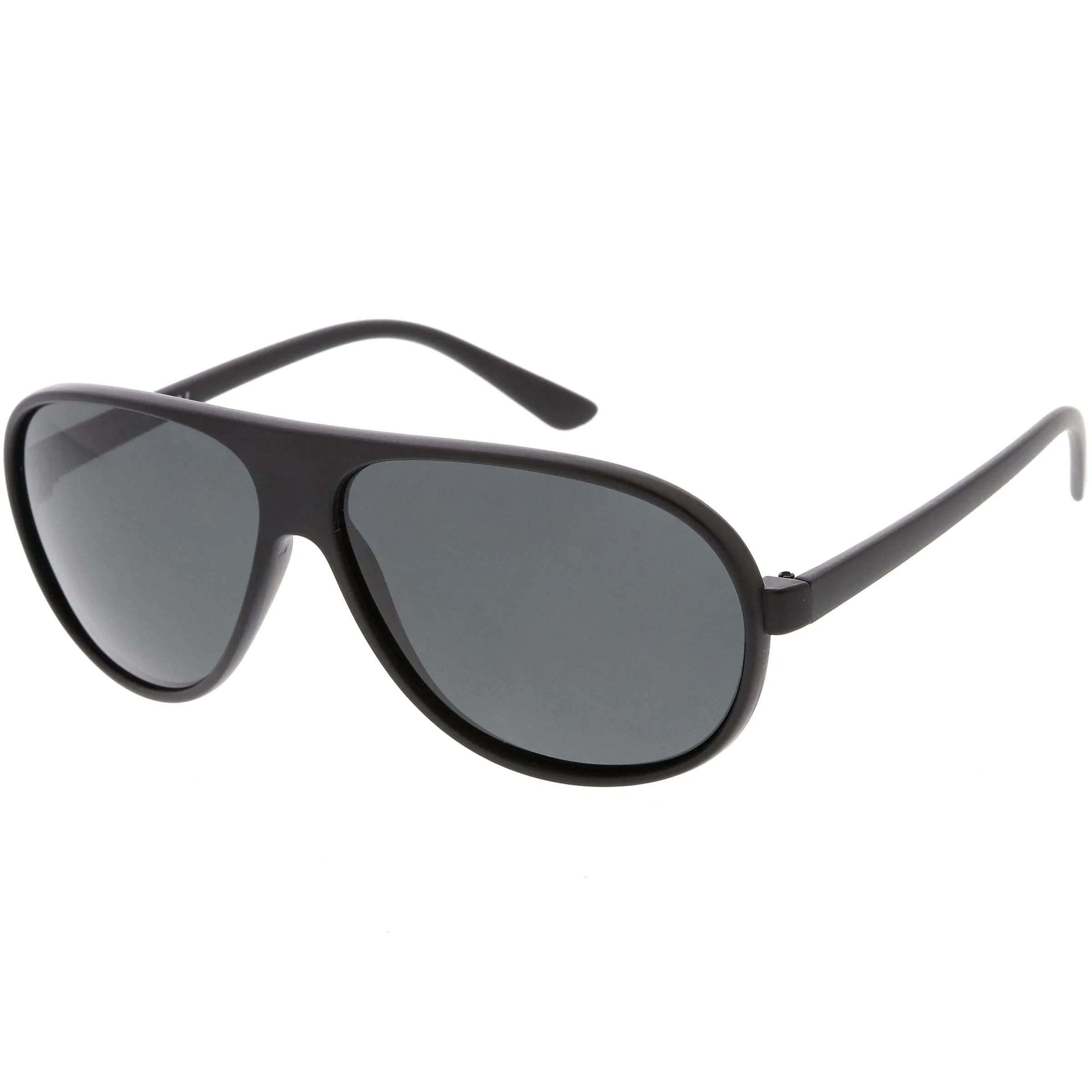 Polarized Lens Oversize Flat Top Aviator Sunglasses C702 sold by ZeroUV product image thumbnail 2