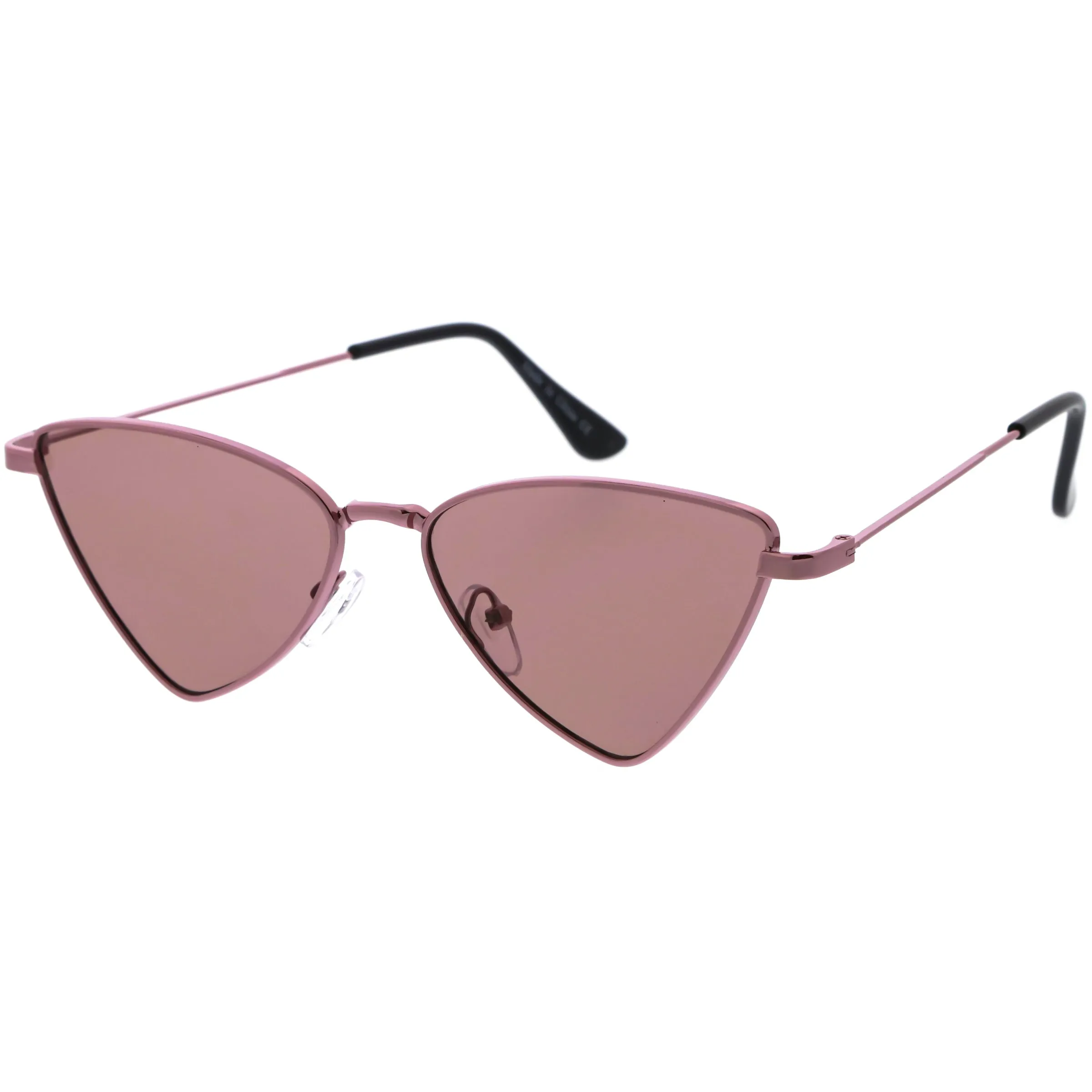 Slim Point Lightweight Metal Cat Eye Sunglasses D122 sold by ZeroUV product image thumbnail 5