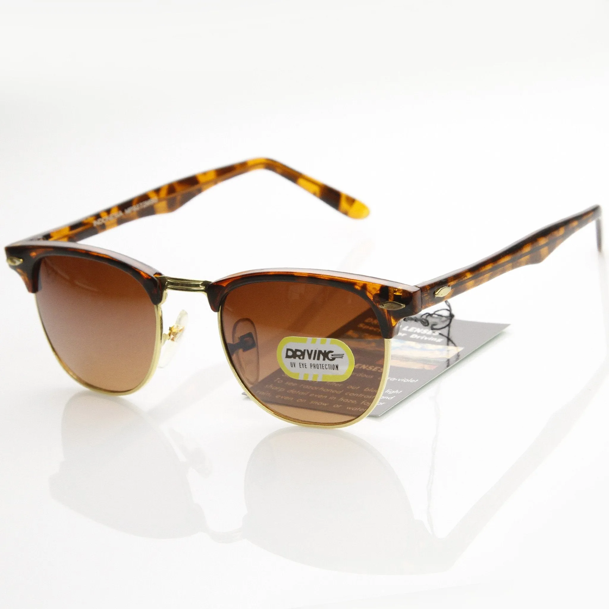True Vintage Horned Rim Half Frame Sunglasses 7202 sold by ZeroUV product image thumbnail 2