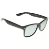 Classic Retro Horn Rimmed Mirrored Lens Sunglasses 8508 sold by ZeroUV