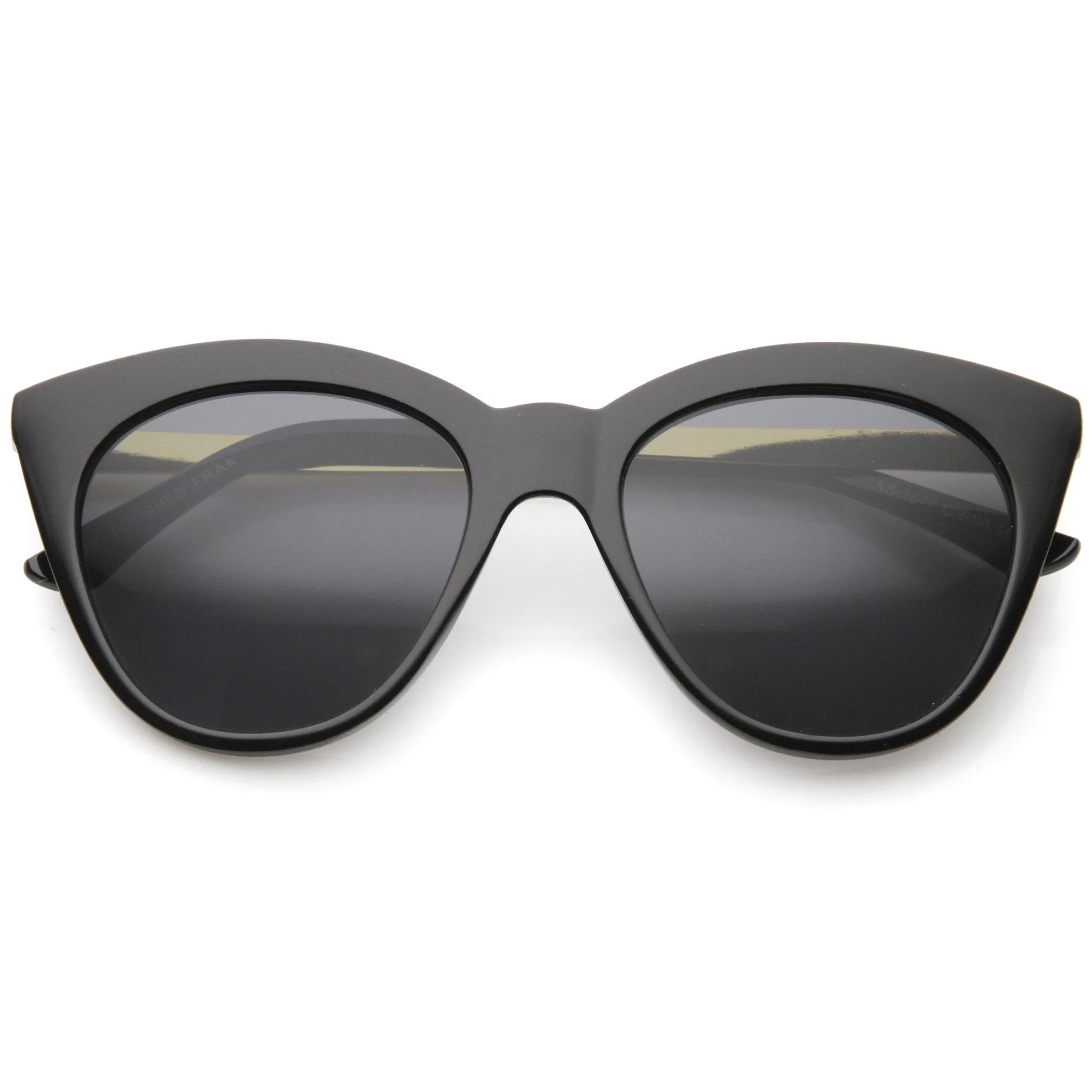 Women's Euro Dual Tone Cat Eye Sunglasses A069 sold by ZeroUV product image thumbnail 4