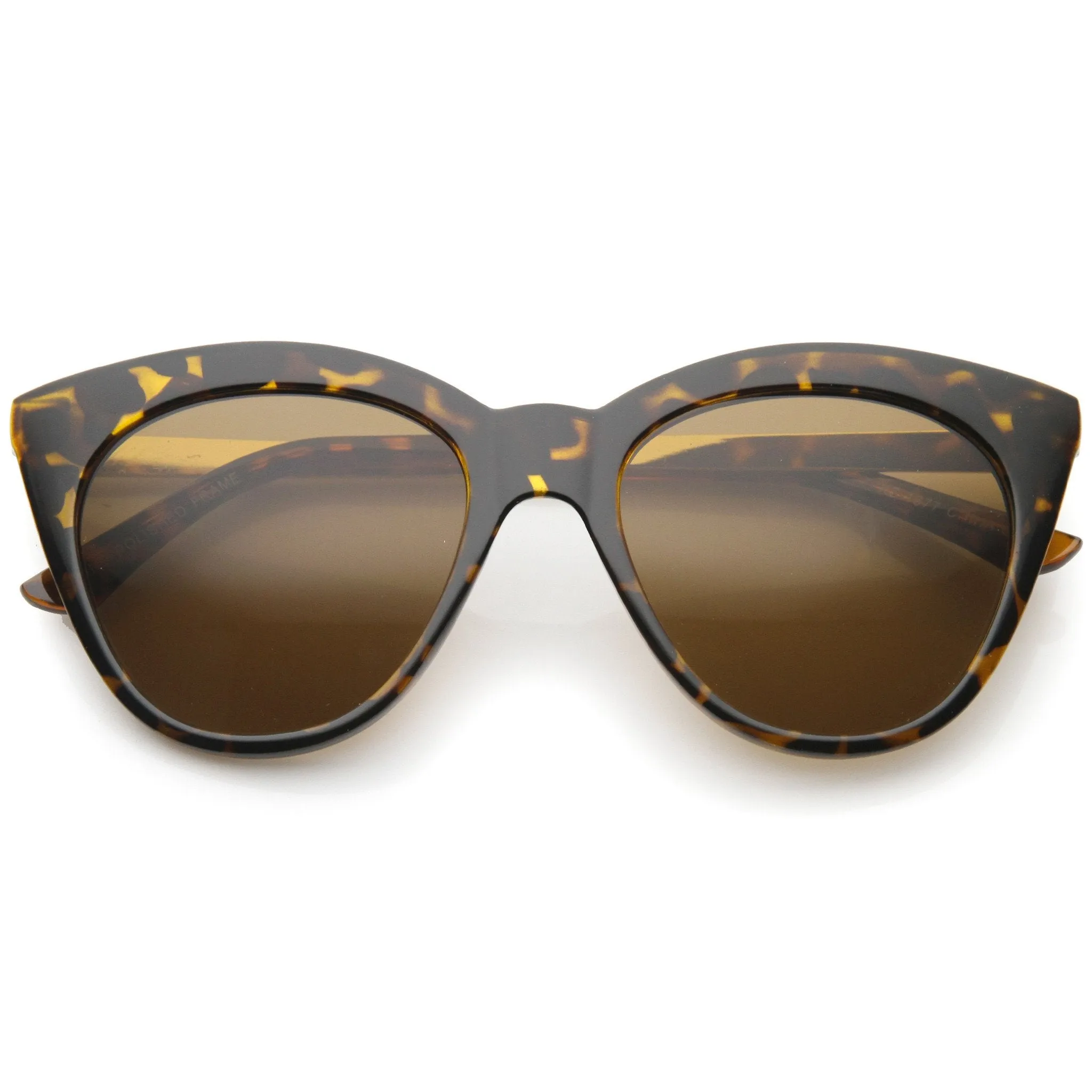 Women's Euro Dual Tone Cat Eye Sunglasses A069 sold by ZeroUV