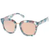 Women's Marble Mirrored Flat Lens Cat Eye Sunglasses C152 sold by ZeroUV
