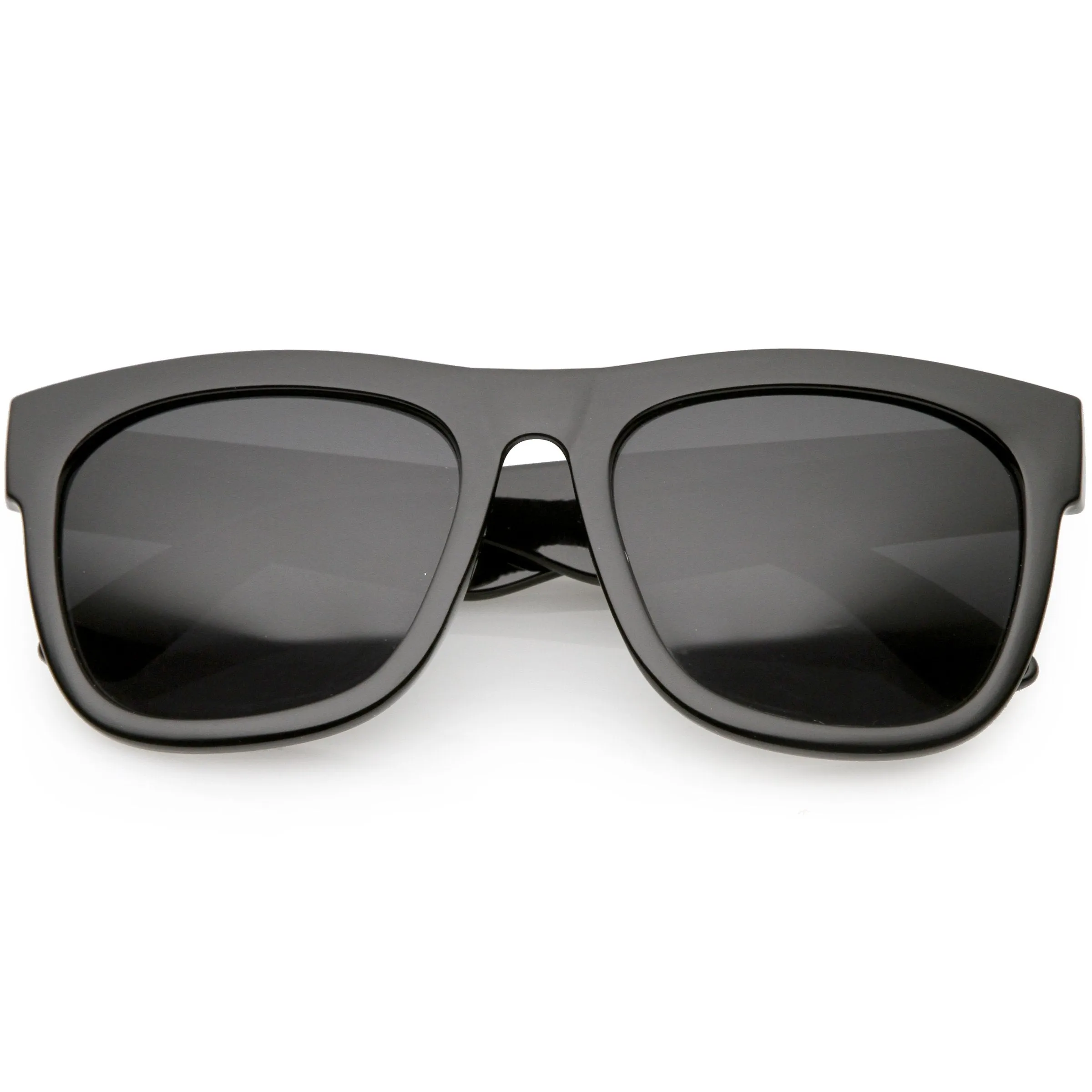 Oversize Modern Horned Rim Square Sunglasses C691 sold by ZeroUV product image thumbnail 2