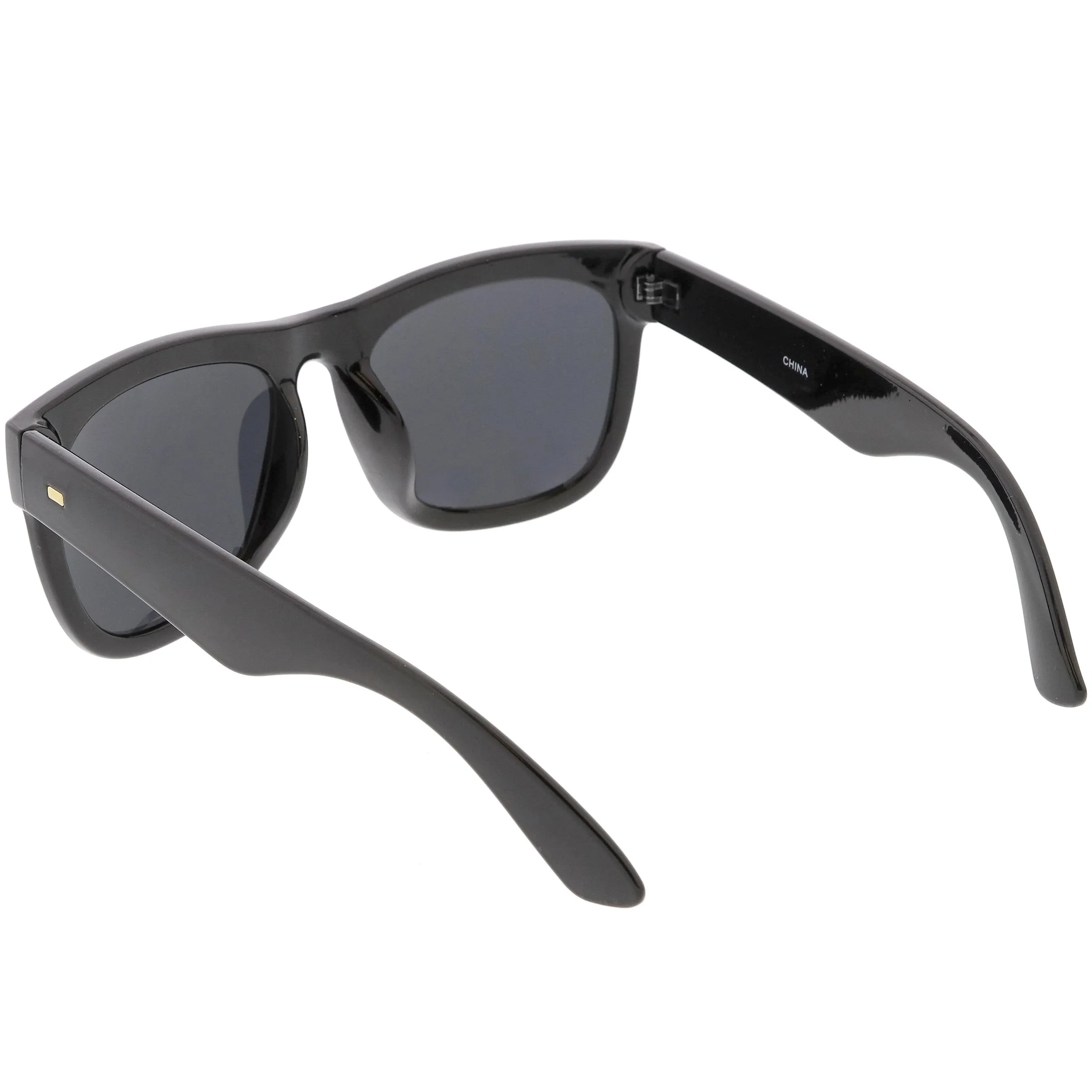 Oversize Modern Horned Rim Square Sunglasses C691 sold by ZeroUV product image thumbnail 5