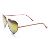 Women's Cute Heart Shape Mirrored Lens Sunglasses 9405 sold by ZeroUV