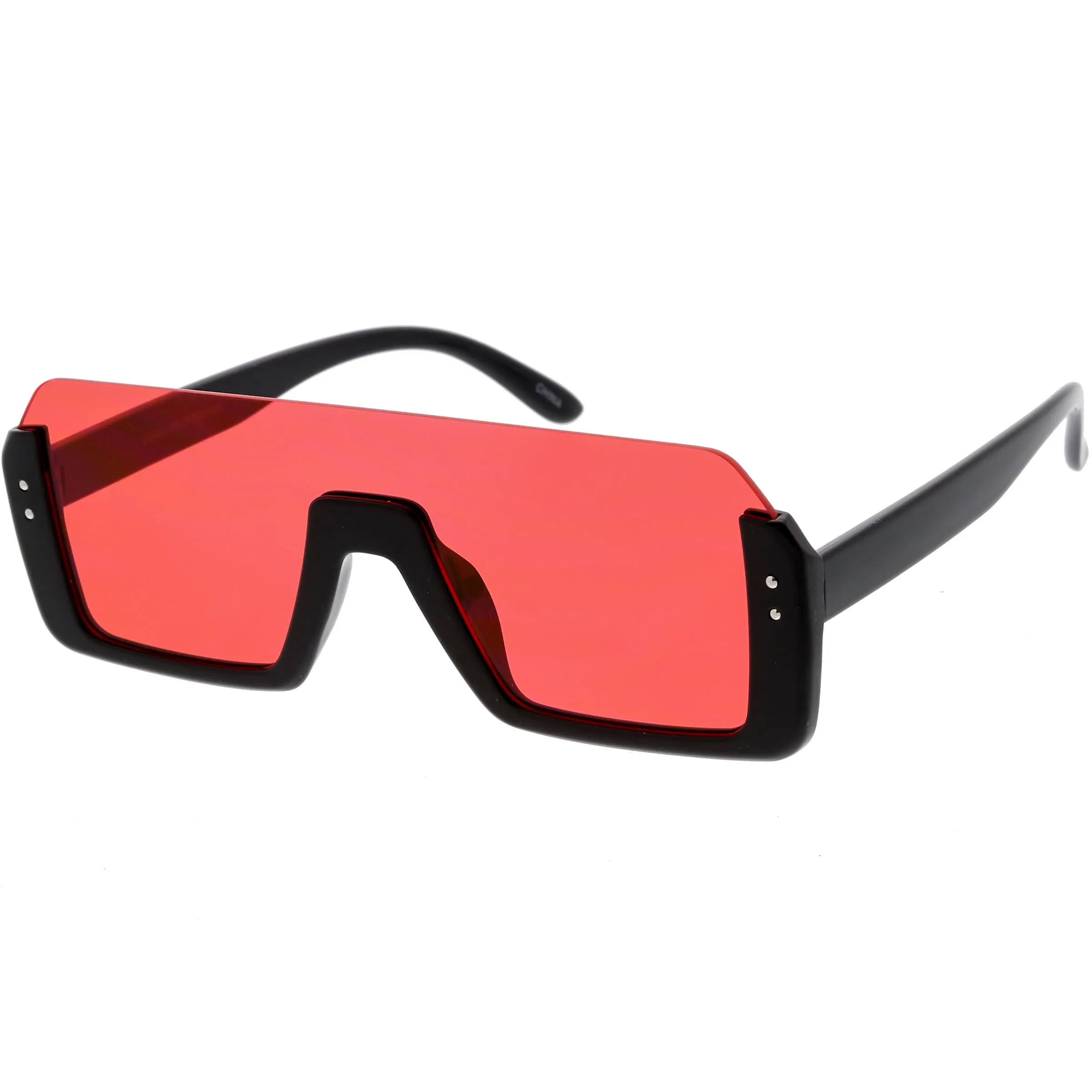 Retro Color Tone Mono Lens Shield In Color Lens Sunglasses C954 sold by ZeroUV product image thumbnail 5