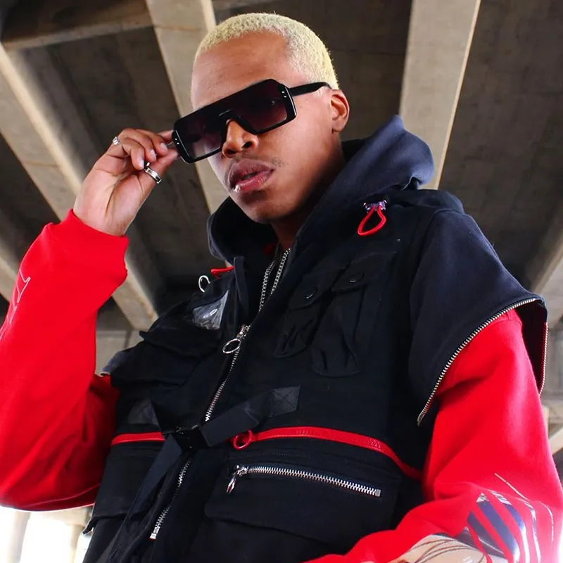 Retro Color Tone Mono Lens Shield In Color Lens Sunglasses C954 sold by ZeroUV product image thumbnail 2