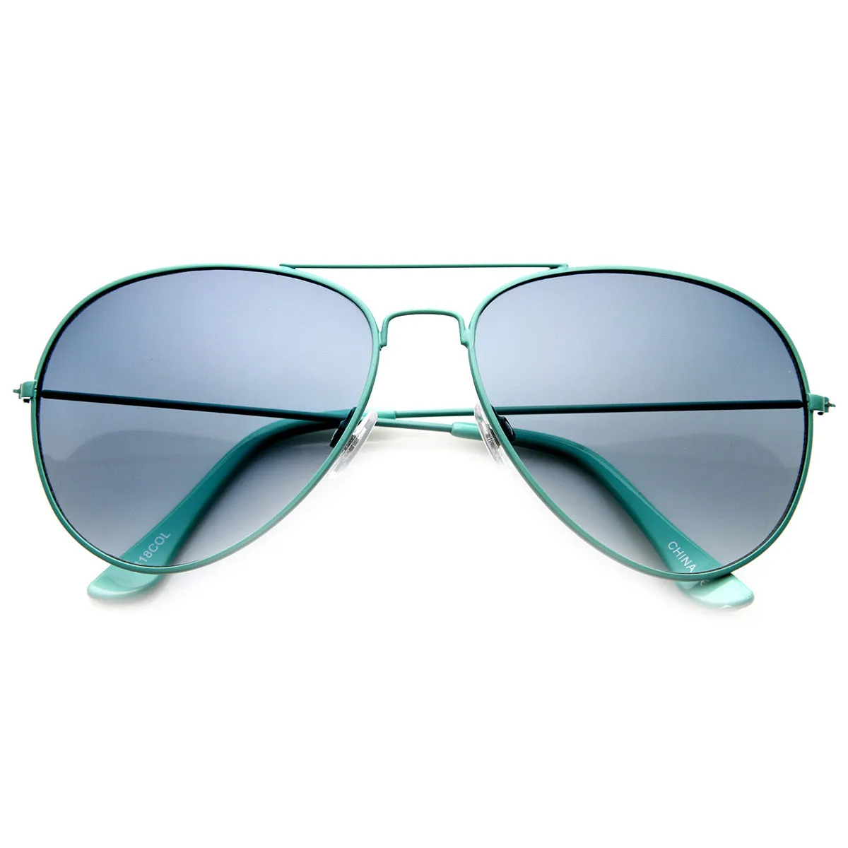 Colorful Retro Summer Tear Drop Metal Aviator Sunglasses 9732 sold by ZeroUV product image thumbnail 2