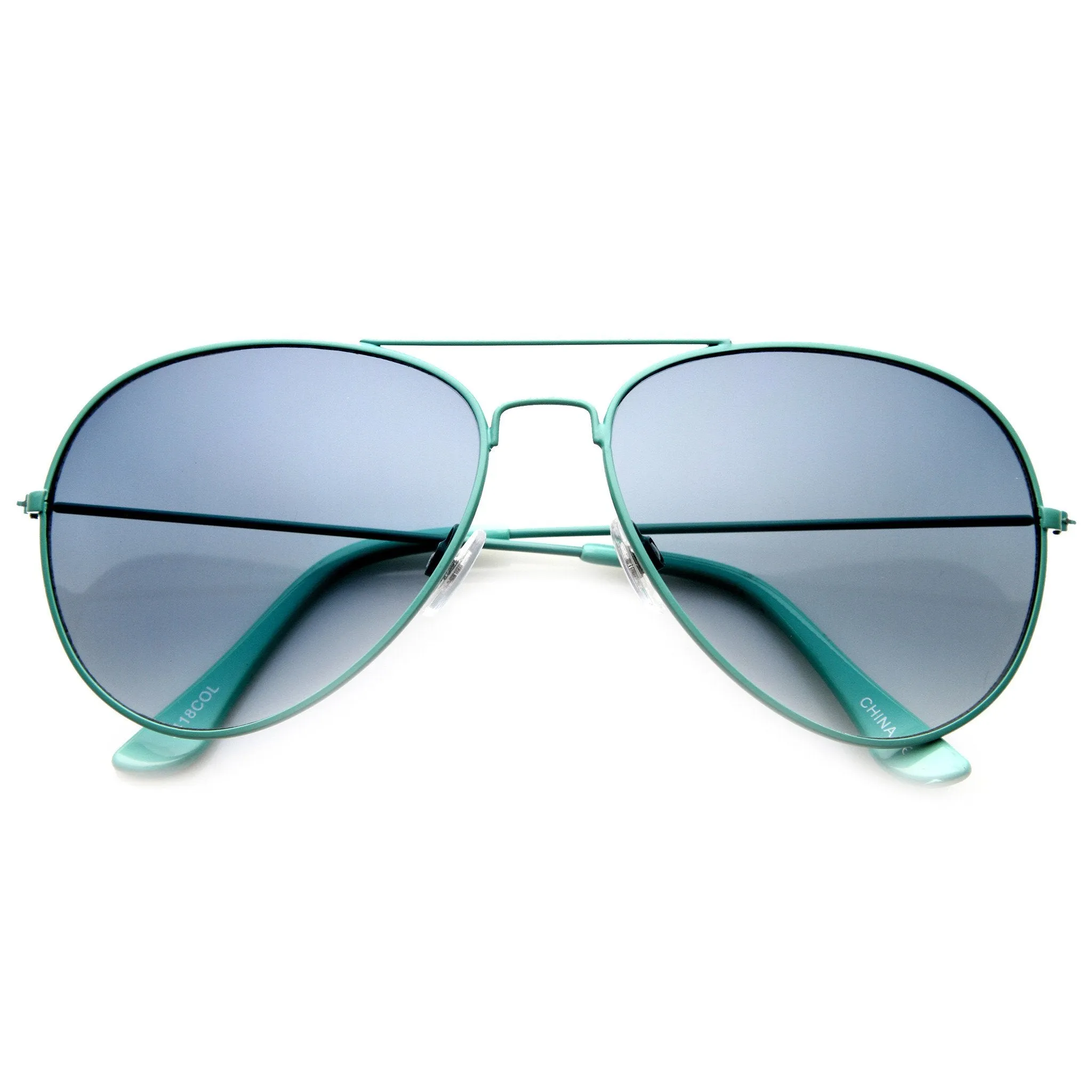 Colorful Retro Summer Tear Drop Metal Aviator Sunglasses 9732 sold by ZeroUV