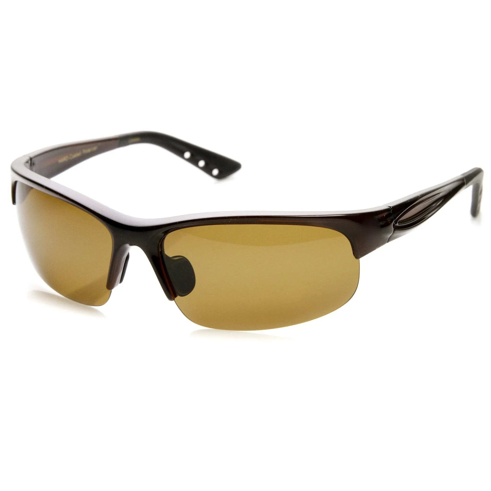 Mens Sports Half Jacket Performance Polarized Sunglasses 9268 sold by ZeroUV product image thumbnail 4
