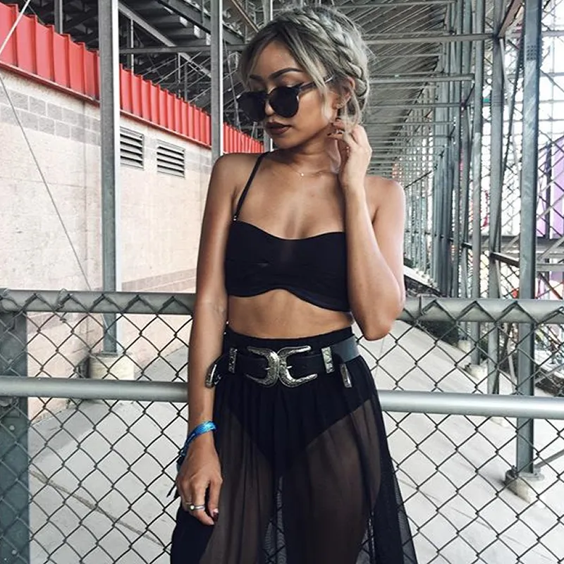 Mono Block Rimless PC Color Tone Lens Sunglasses A555 sold by ZeroUV product image thumbnail 2