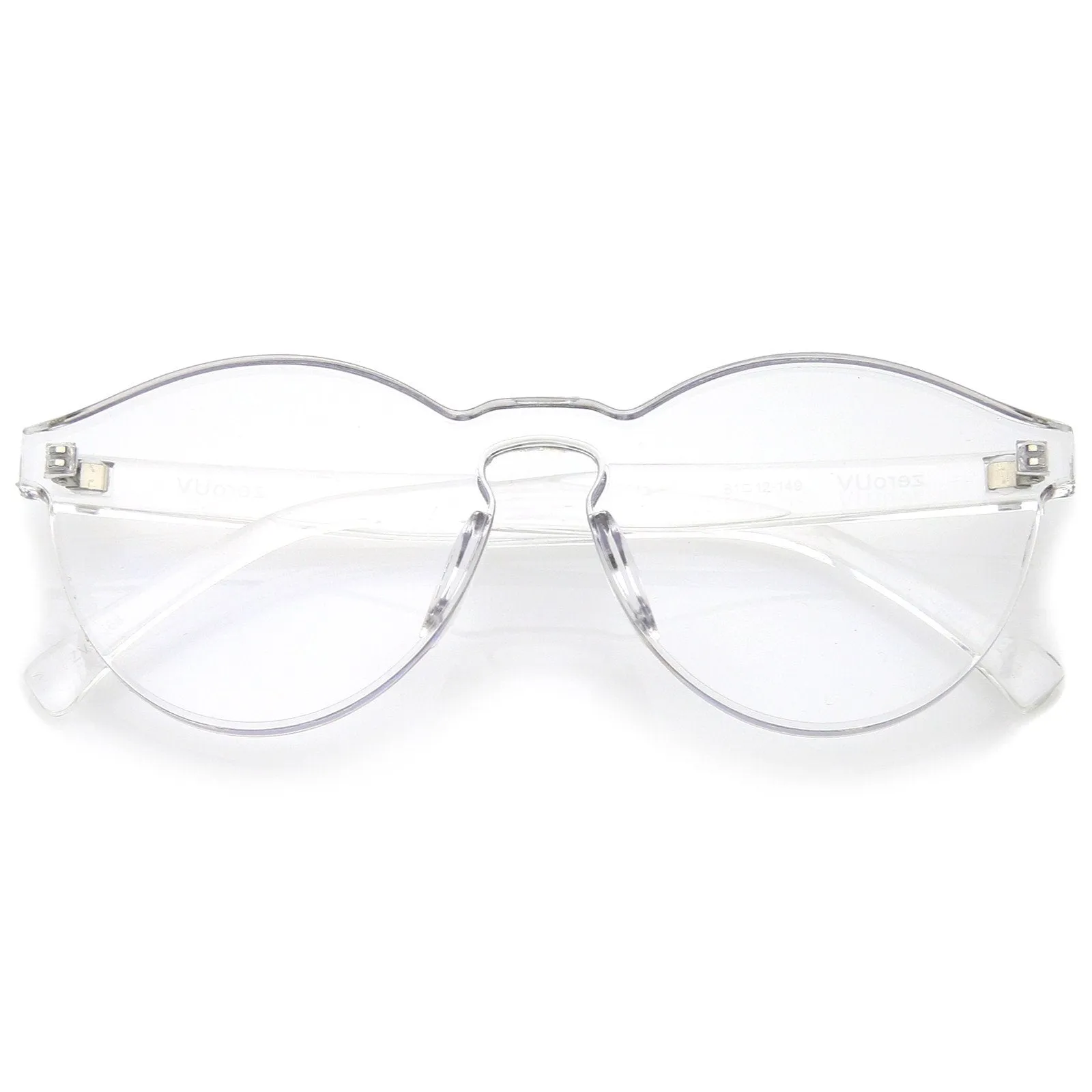 Mono Block Rimless PC Color Tone Lens Sunglasses A555 sold by ZeroUV