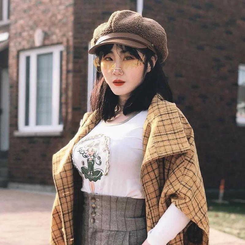 Mod Chunky 90s Inspired Full Rimless Signature Sunglasses D082 sold by ZeroUV product image thumbnail 3