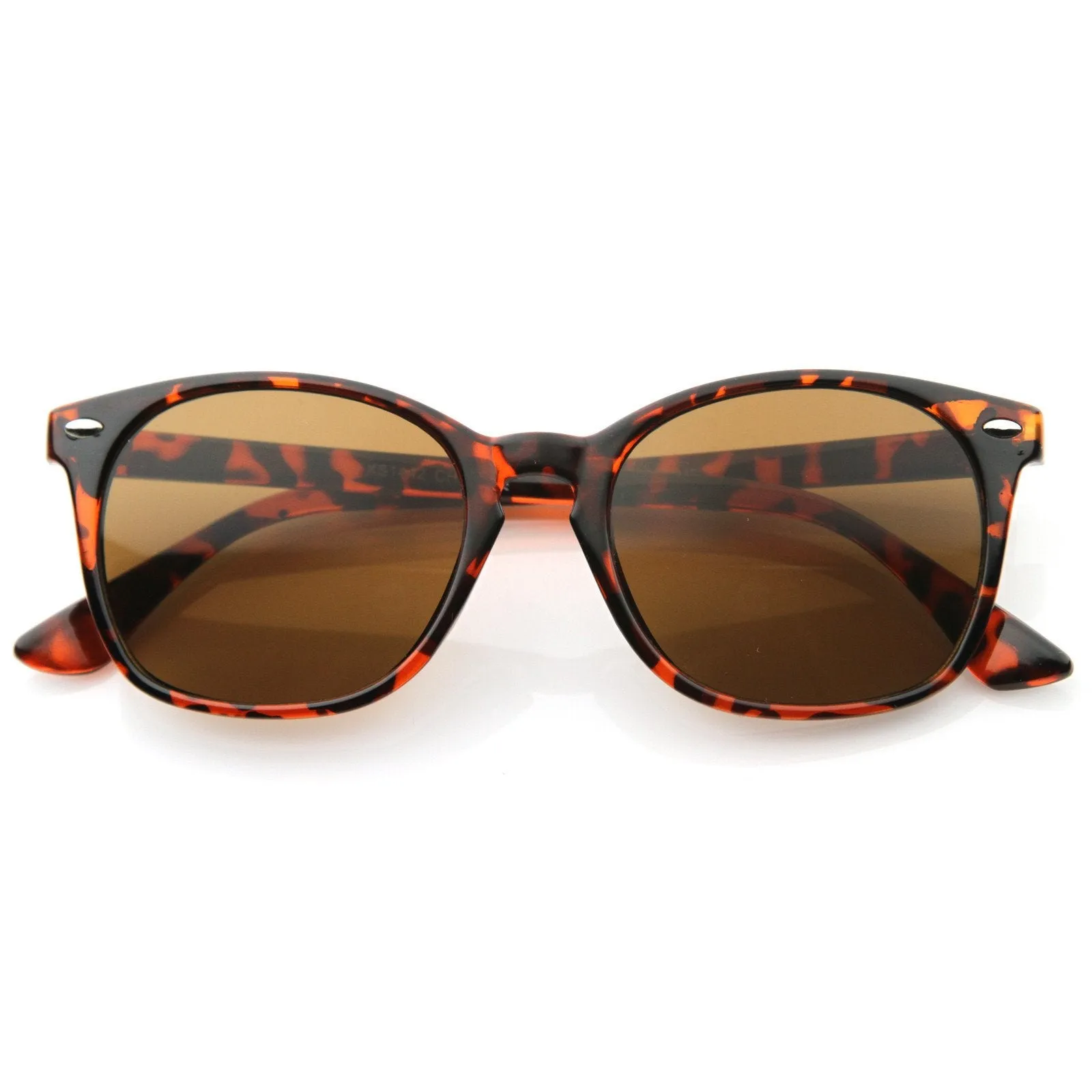 Vintage Dapper Inspired Horned Rim Key Hole Sunglasses 8542 sold by ZeroUV product image thumbnail 5