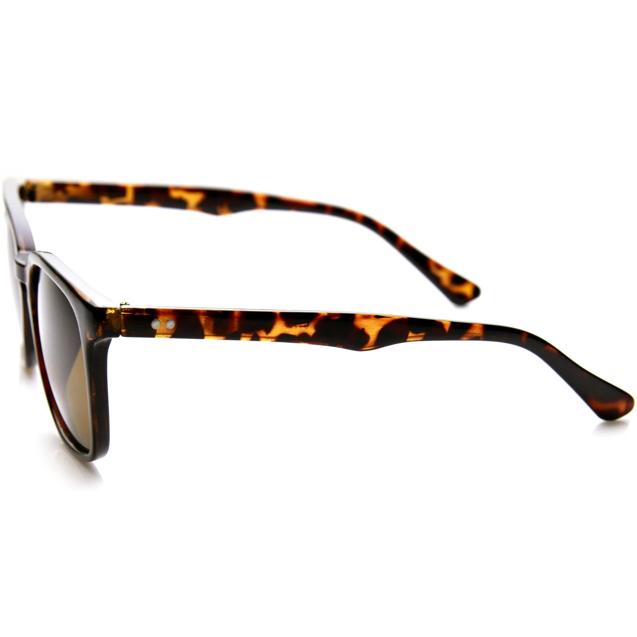 Indie Hipster Retro Dapper Horned Rim Sunglasses 9497 sold by ZeroUV product image thumbnail 3