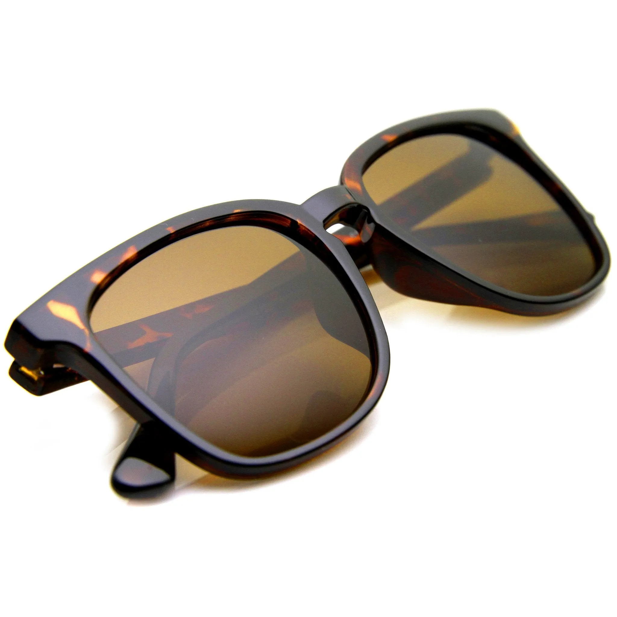 Indie Hipster Retro Dapper Horned Rim Sunglasses 9497 sold by ZeroUV product image thumbnail 4