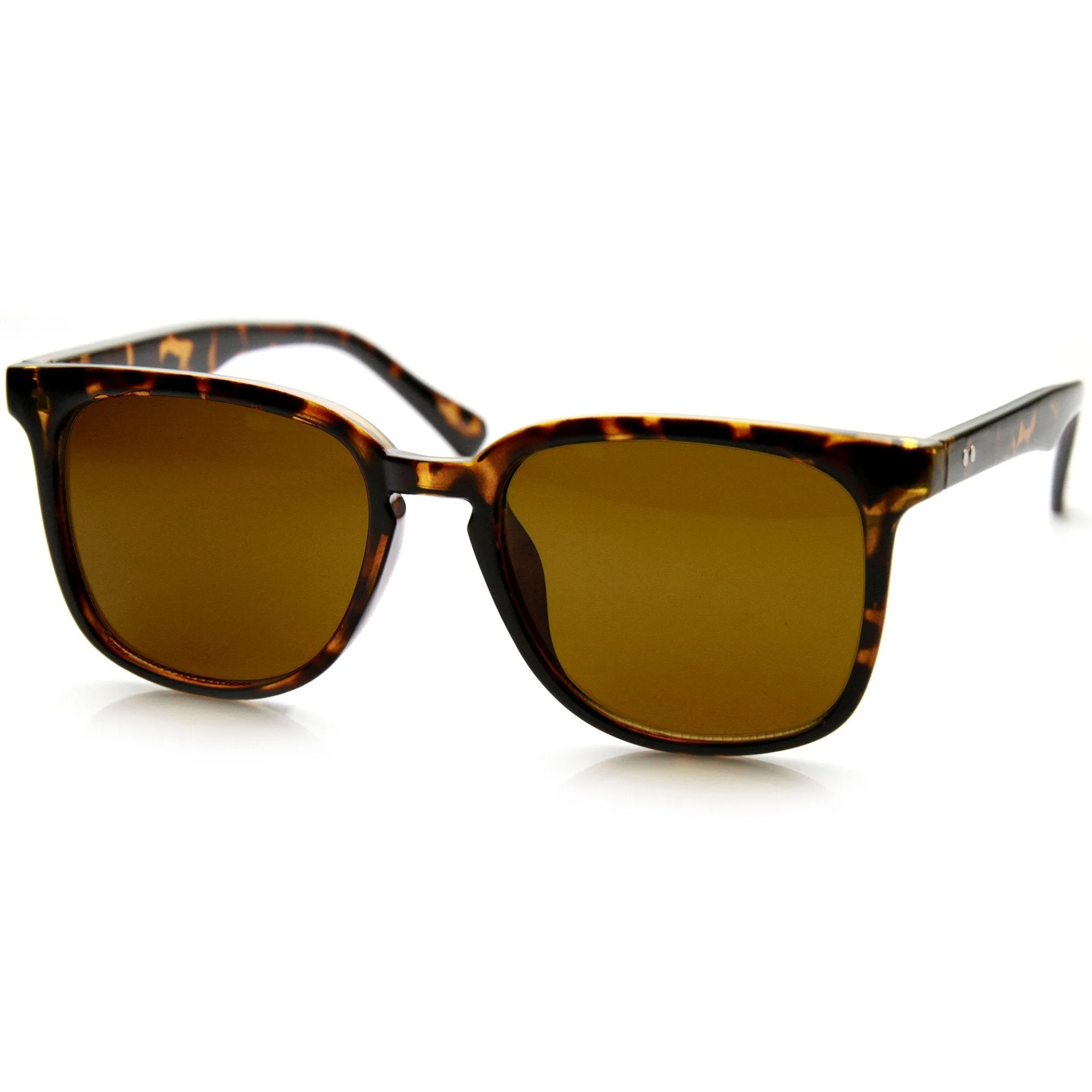 Indie Hipster Retro Dapper Horned Rim Sunglasses 9497 sold by ZeroUV product image thumbnail 2