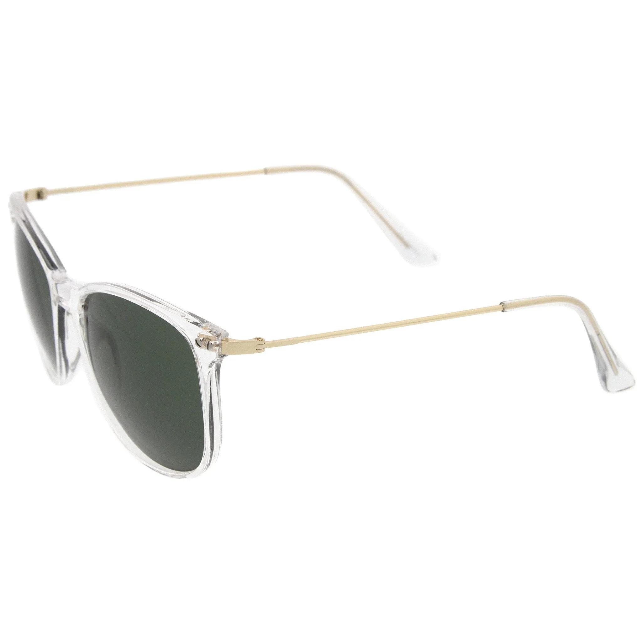 Classic Dapper Slim Horned Rim Sunglasses A790 sold by ZeroUV product image thumbnail 5