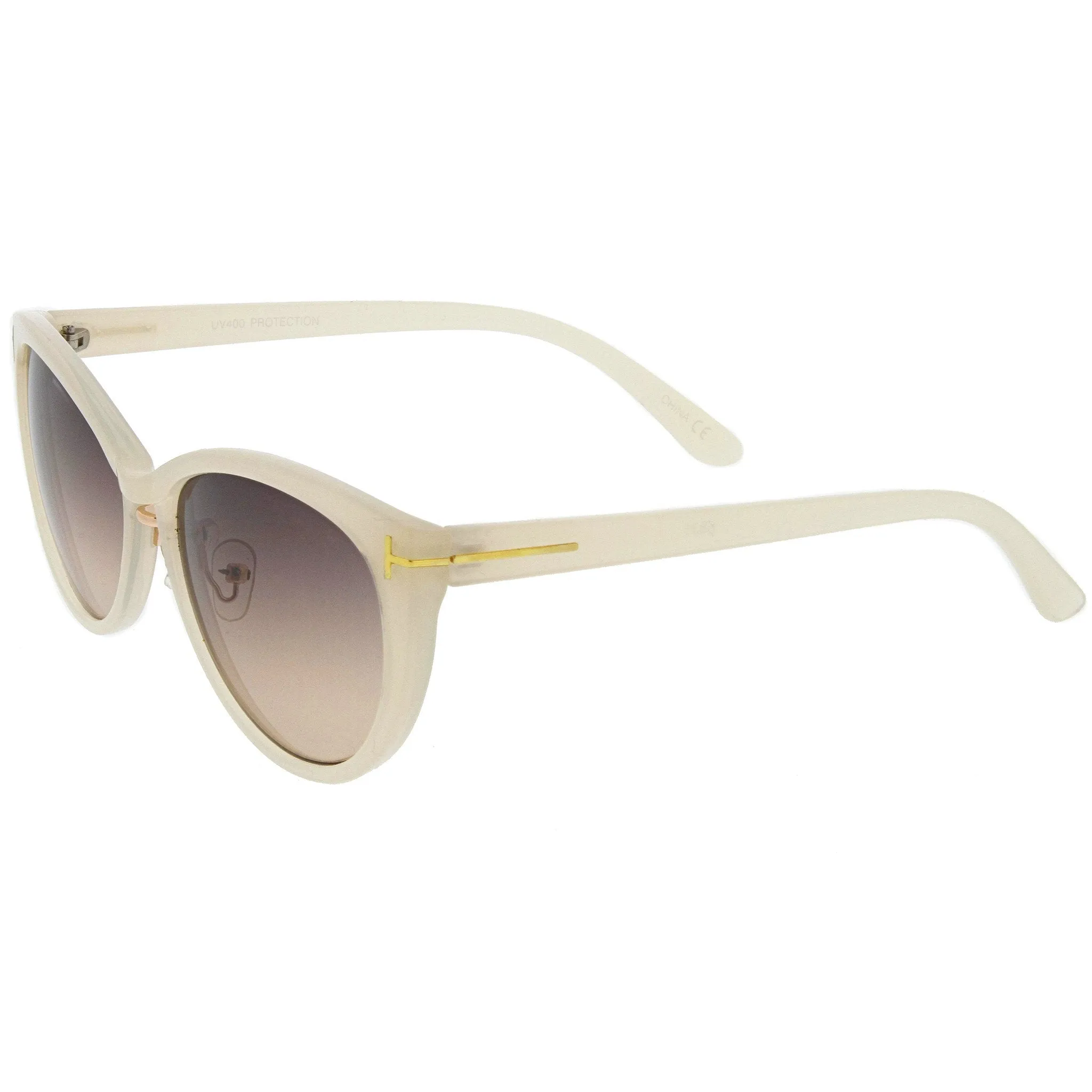 Women's Euro Oval Cat Eye Sunglasses A336 sold by ZeroUV product image thumbnail 3