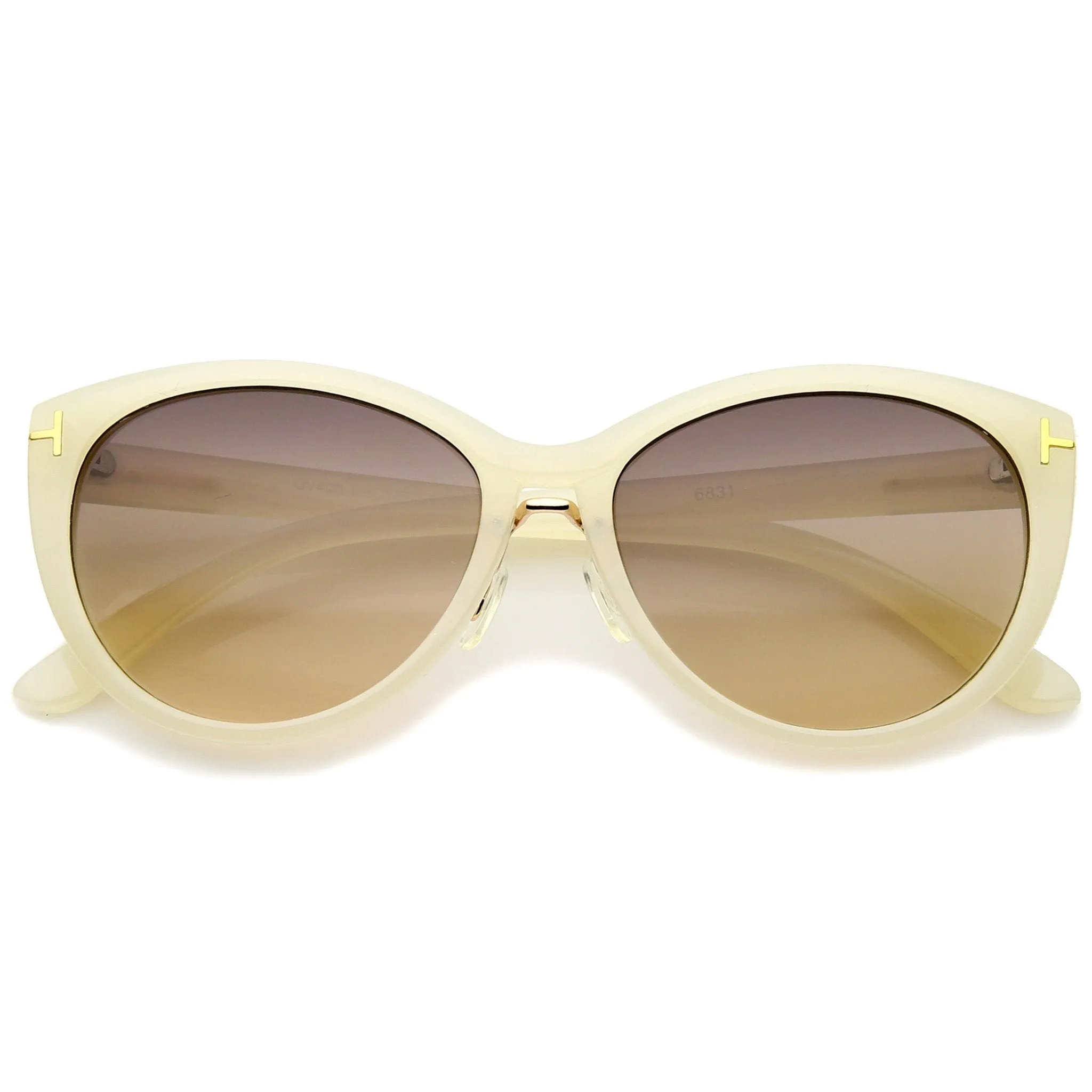 Women's Euro Oval Cat Eye Sunglasses A336 sold by ZeroUV