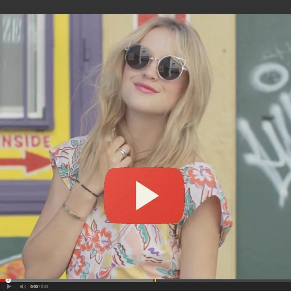 Women's Round Metal Laser Cut Cat Eye Sunglasses sold by ZeroUV product image thumbnail 5