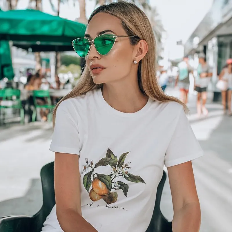 Women's Oversize Color Tone Metal Cat Eye Sunglasses C627 sold by ZeroUV product image thumbnail 3