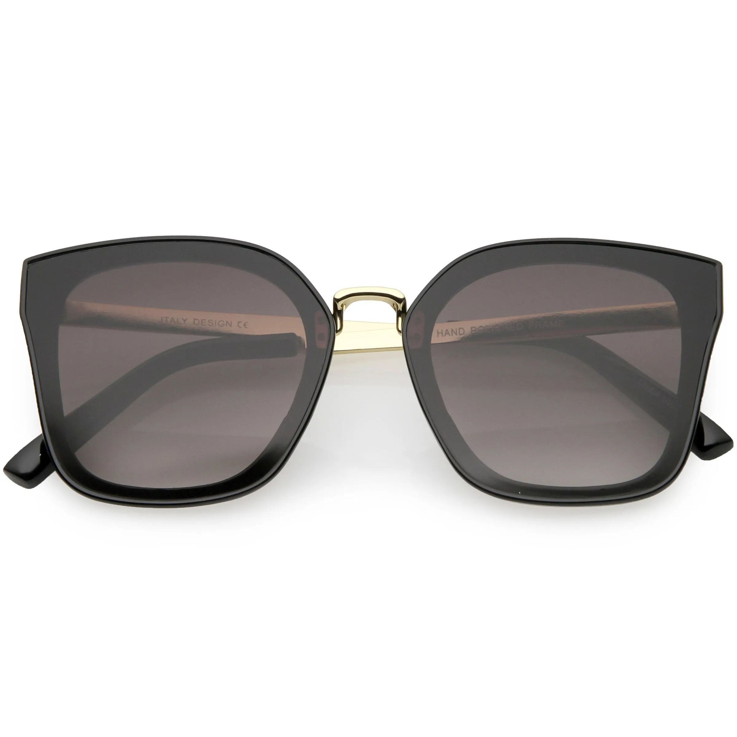 Women's Modern Oversize Metal Square Cat Eye Sunglasses C783 sold by ZeroUV product image thumbnail 5