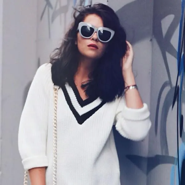 Women's LA Fashion Oversize Cat Eye Sunglasses sold by ZeroUV product image thumbnail 3