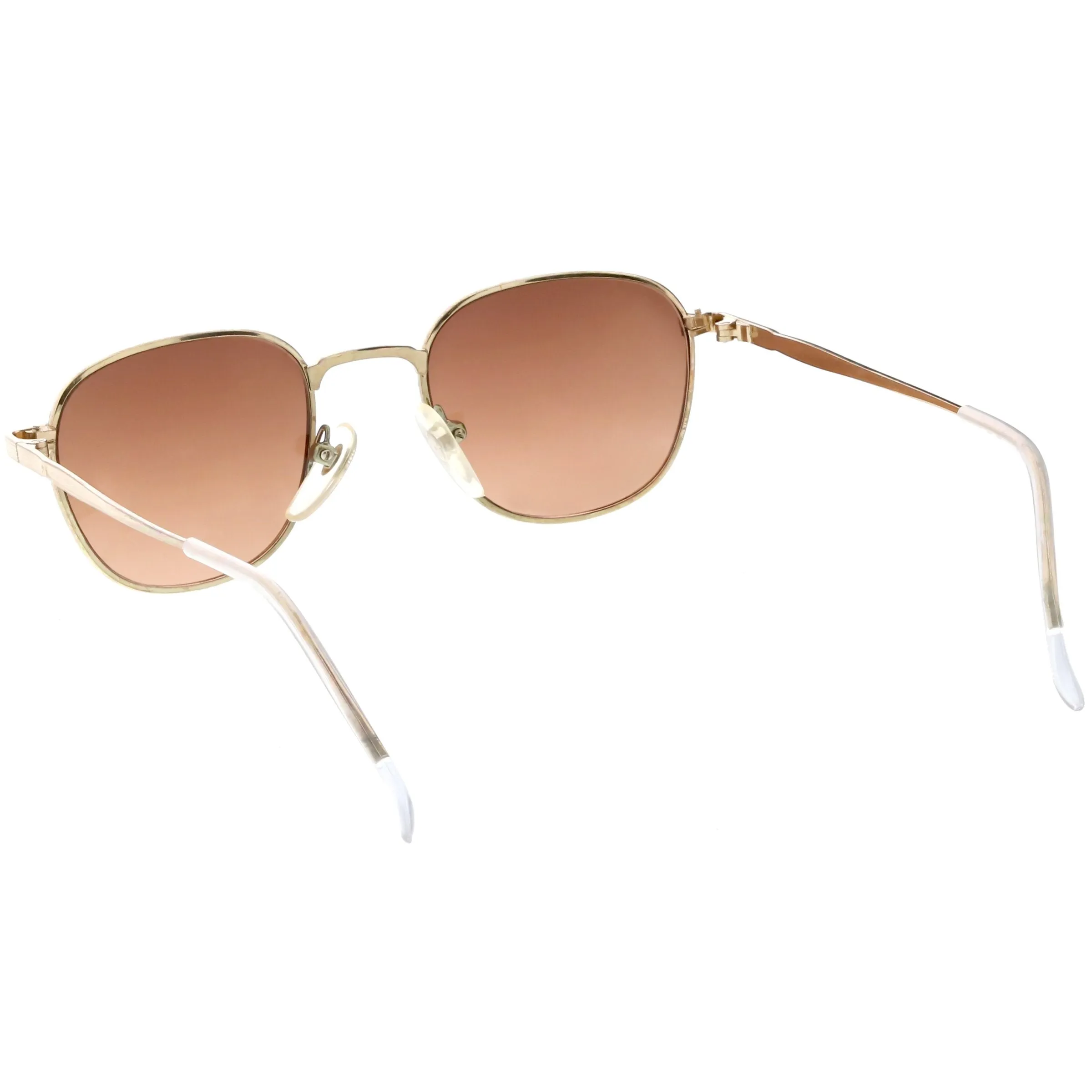 Small True Vintage Slim Square Mirrored Driving Lens Sunglasses C639 sold by ZeroUV product image thumbnail 4