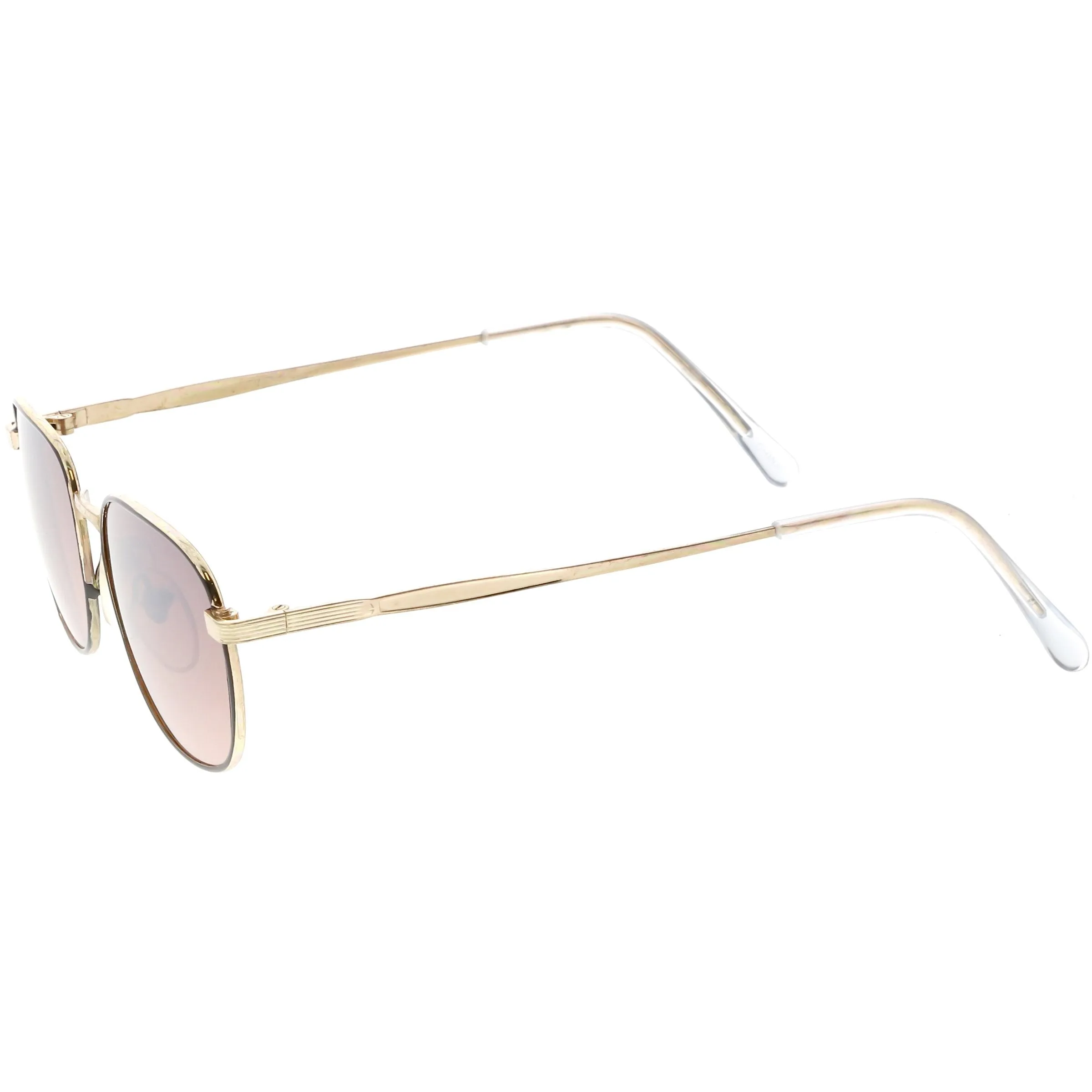 Small True Vintage Slim Square Mirrored Driving Lens Sunglasses C639 sold by ZeroUV product image thumbnail 3