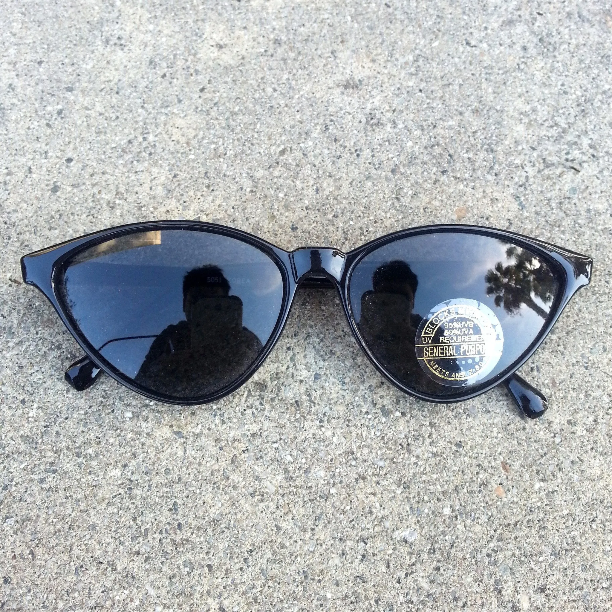 True Vintage Deadstock Indie Cat Eye Florence Sunglasses sold by ZeroUV