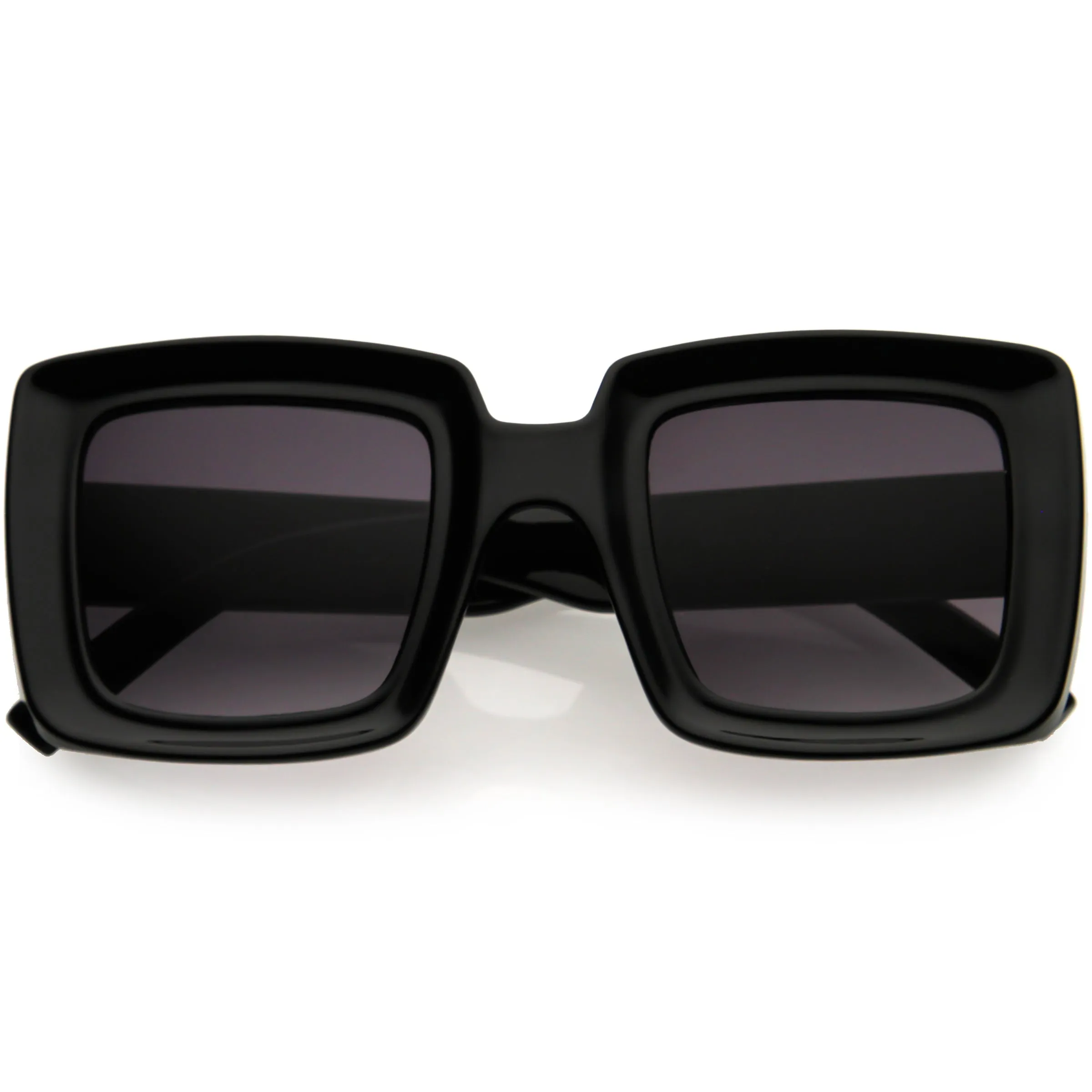 High Fashion 70s Inspired Chunky Square Sunglasses D110 sold by ZeroUV