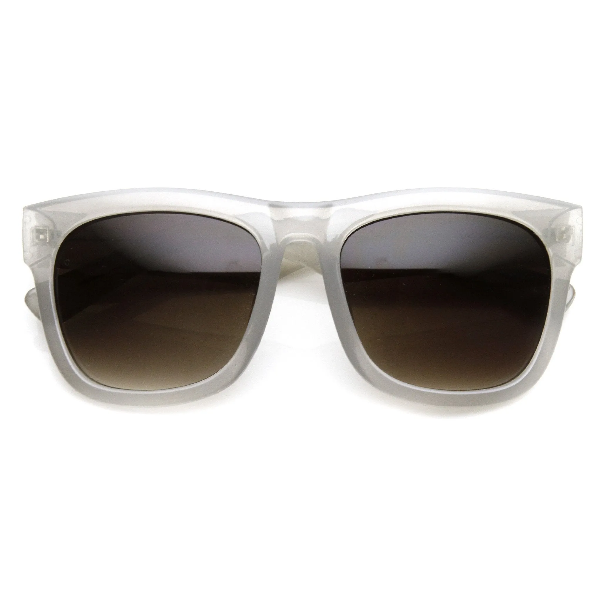 Zerouv + Plus "Harlow" Oversize Translucent Horned Rim Womens Sunglasses sold by ZeroUV product image thumbnail 2